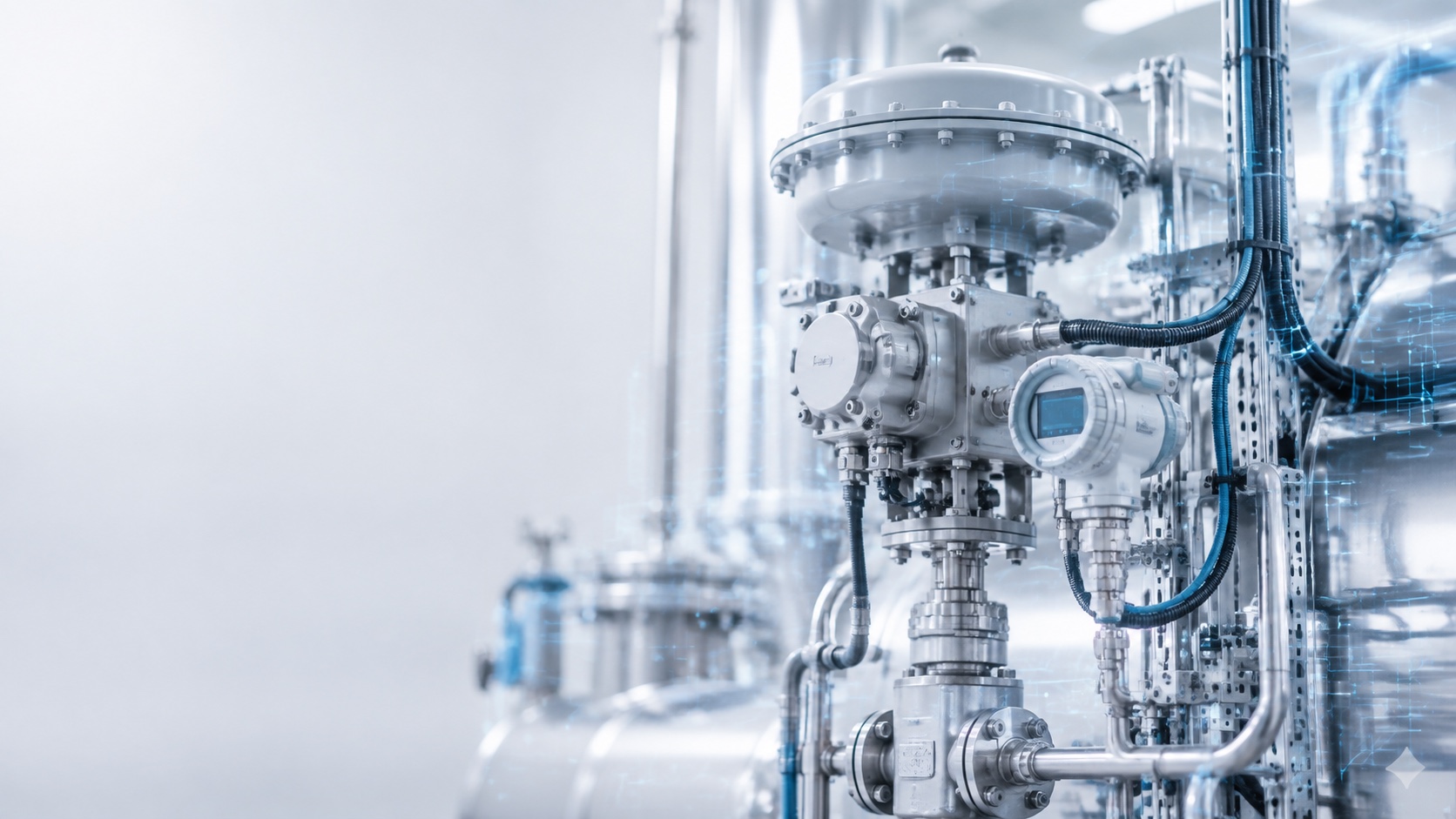 Industrial process equipment with a digital operating model